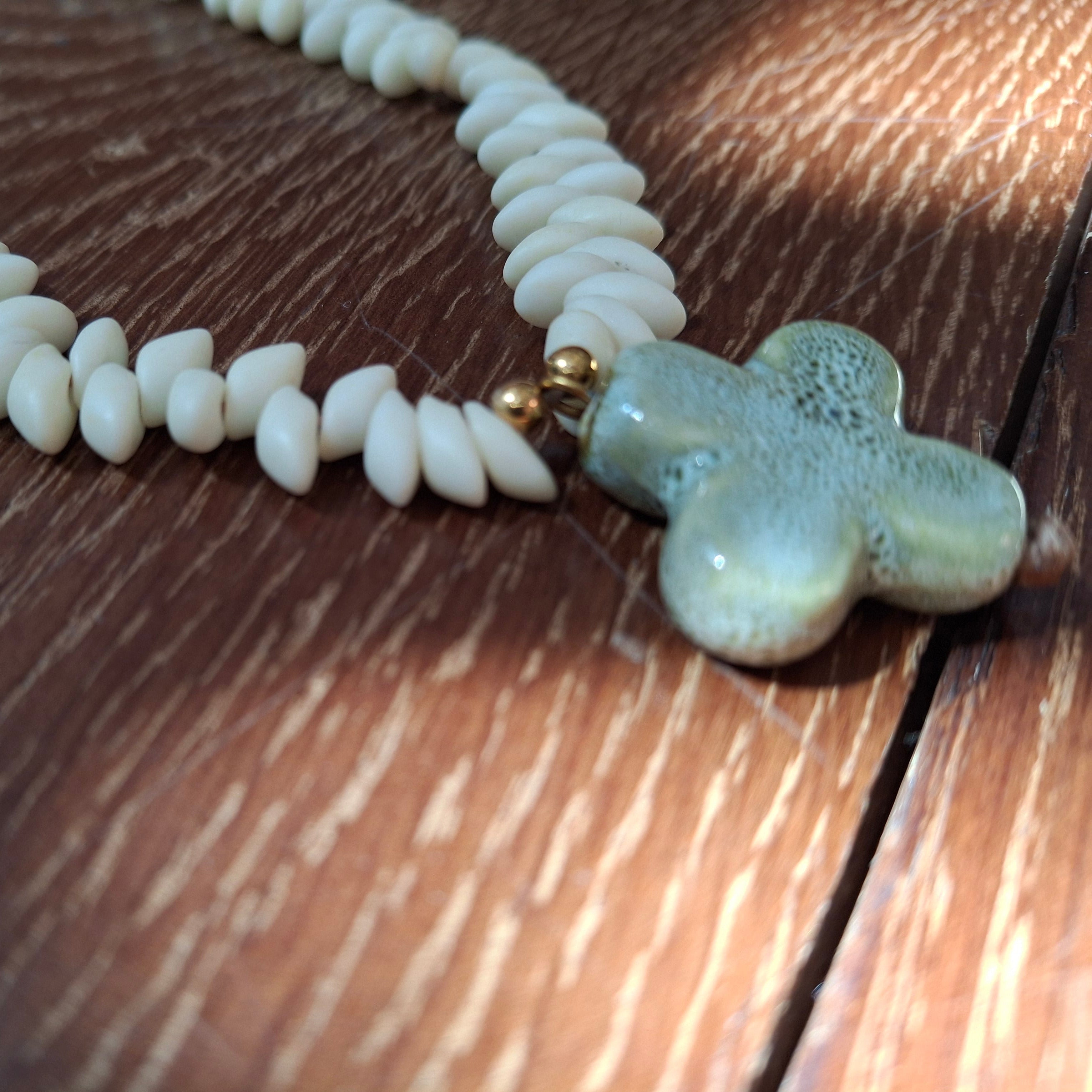 Collier Bali Cyan