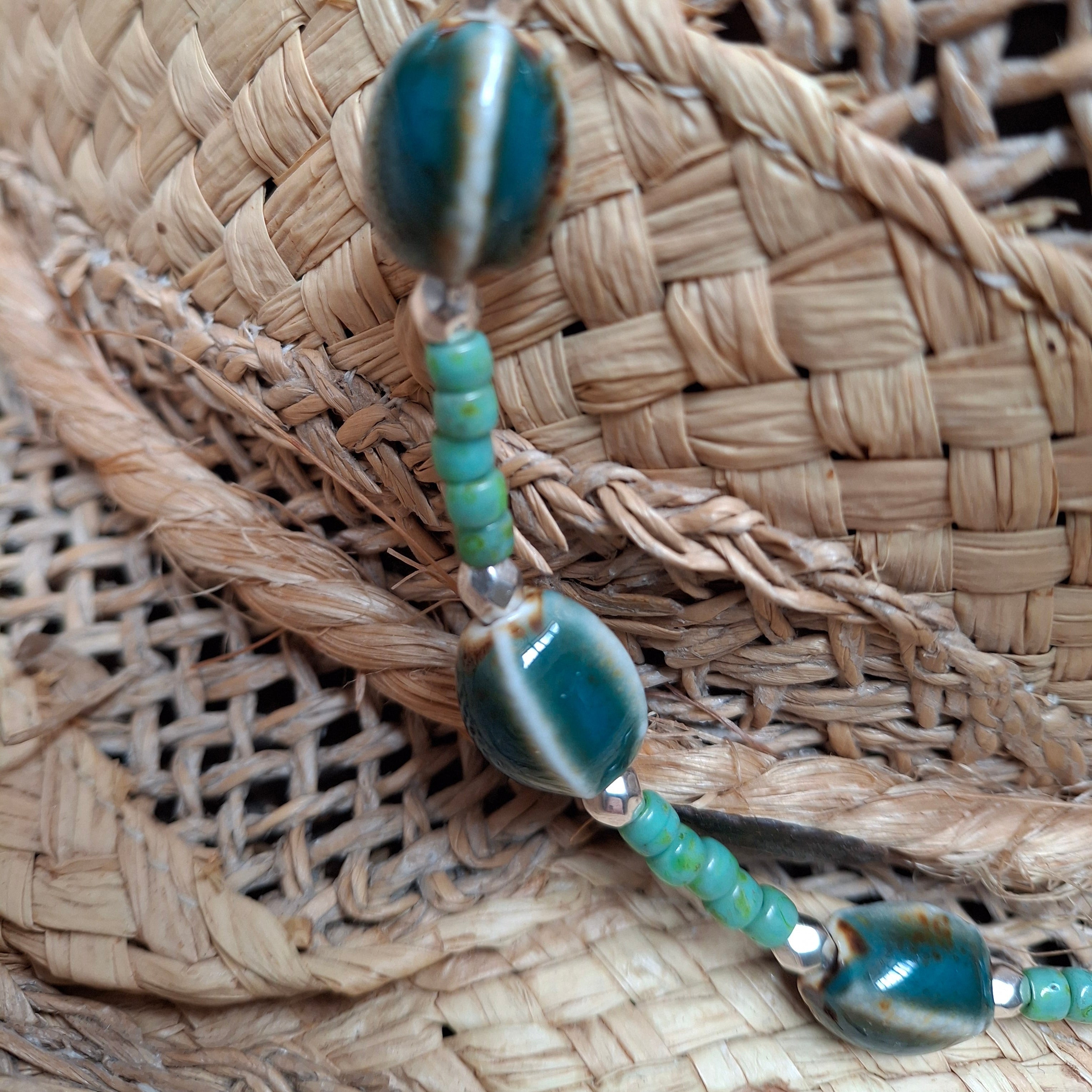 Collier Africa Émeraude