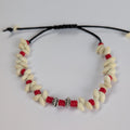 Bracelet Homme Drakk cream et rouge