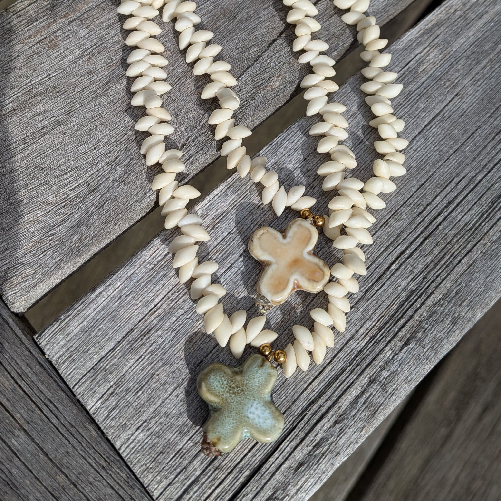 Collier Bali Cyan