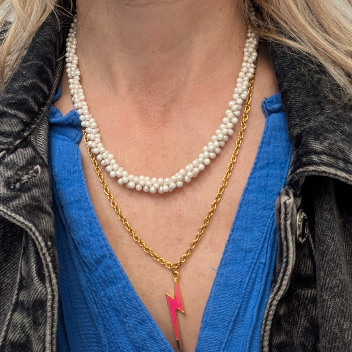 Collier Blanche