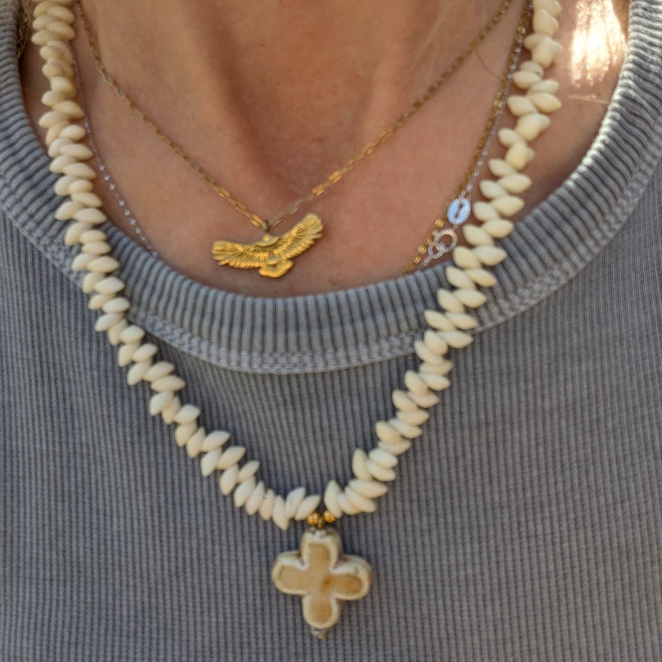 Collier Bali Beige