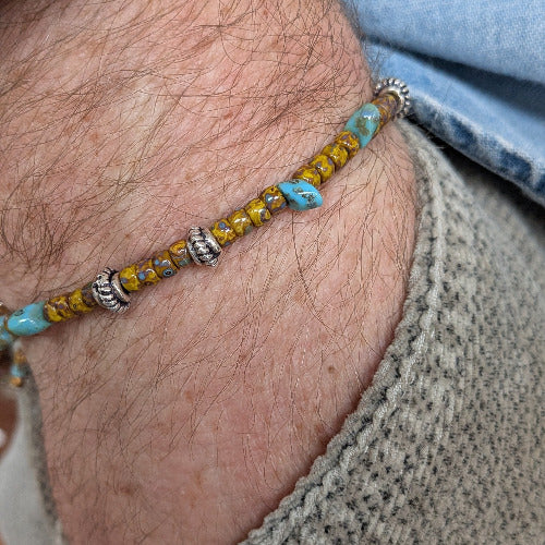 Bracelet Homme  Desert bleu