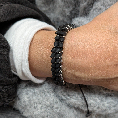 Drakk noir et argent