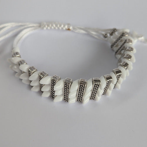 Bracelet homme Drakk ar blanc