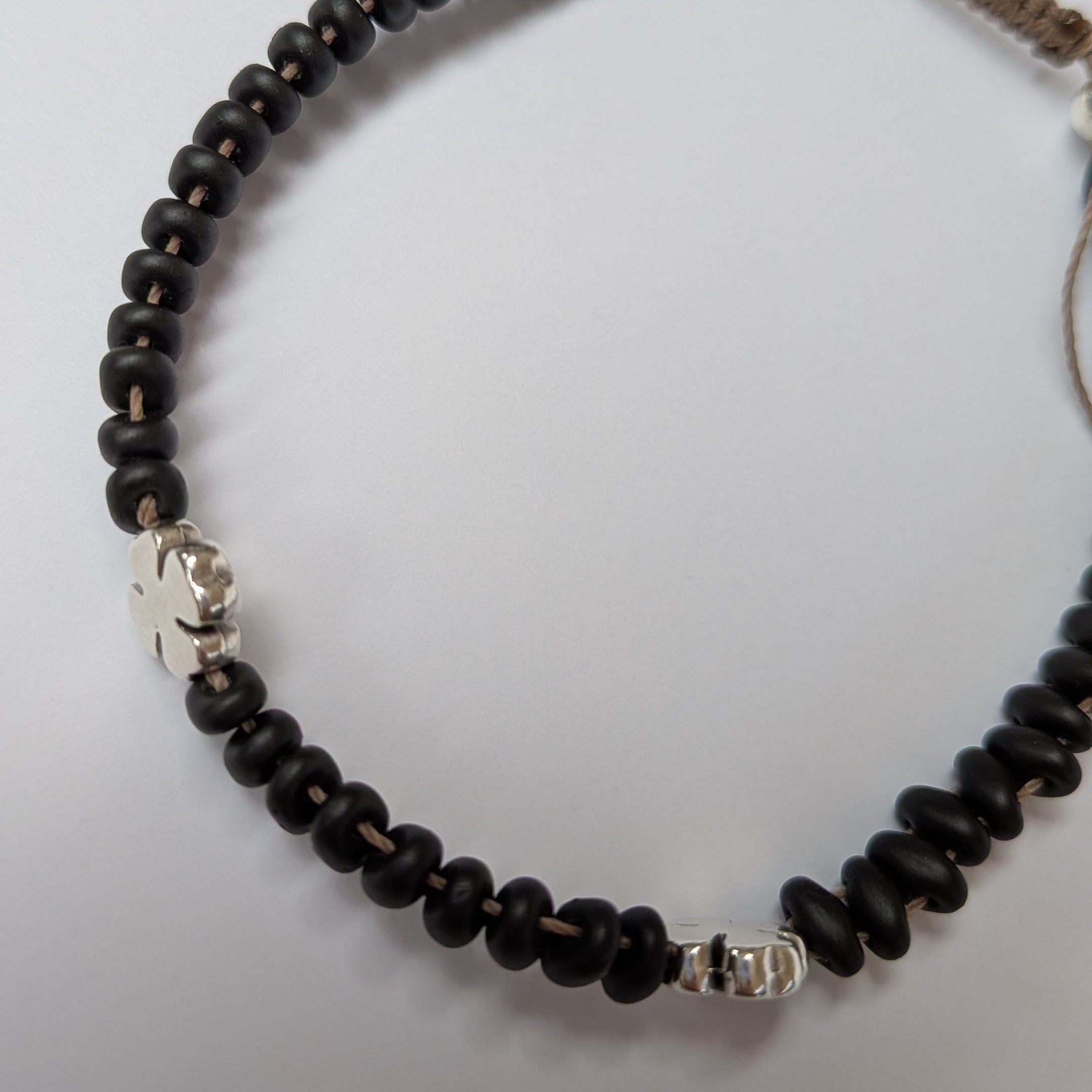 Bracelet Homme Gun Trèfle Noir