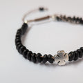Bracelet Homme Gun Trèfle Noir