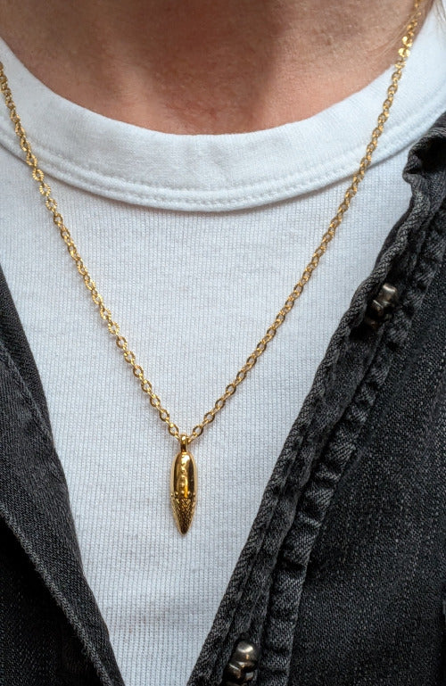 Collier Maille Forçat Striée Isa