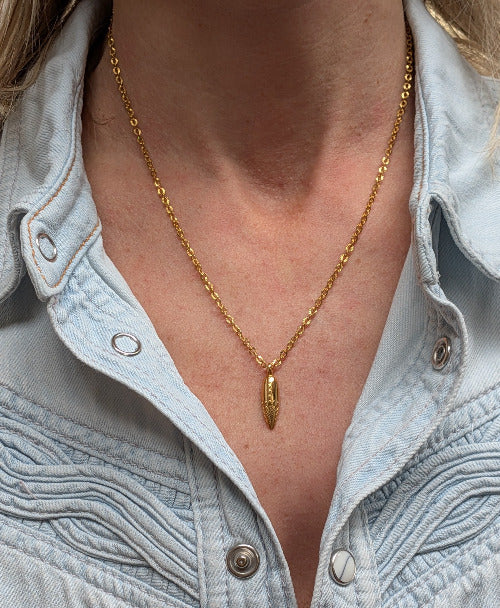 Collier Maille Forçat Striée Isa