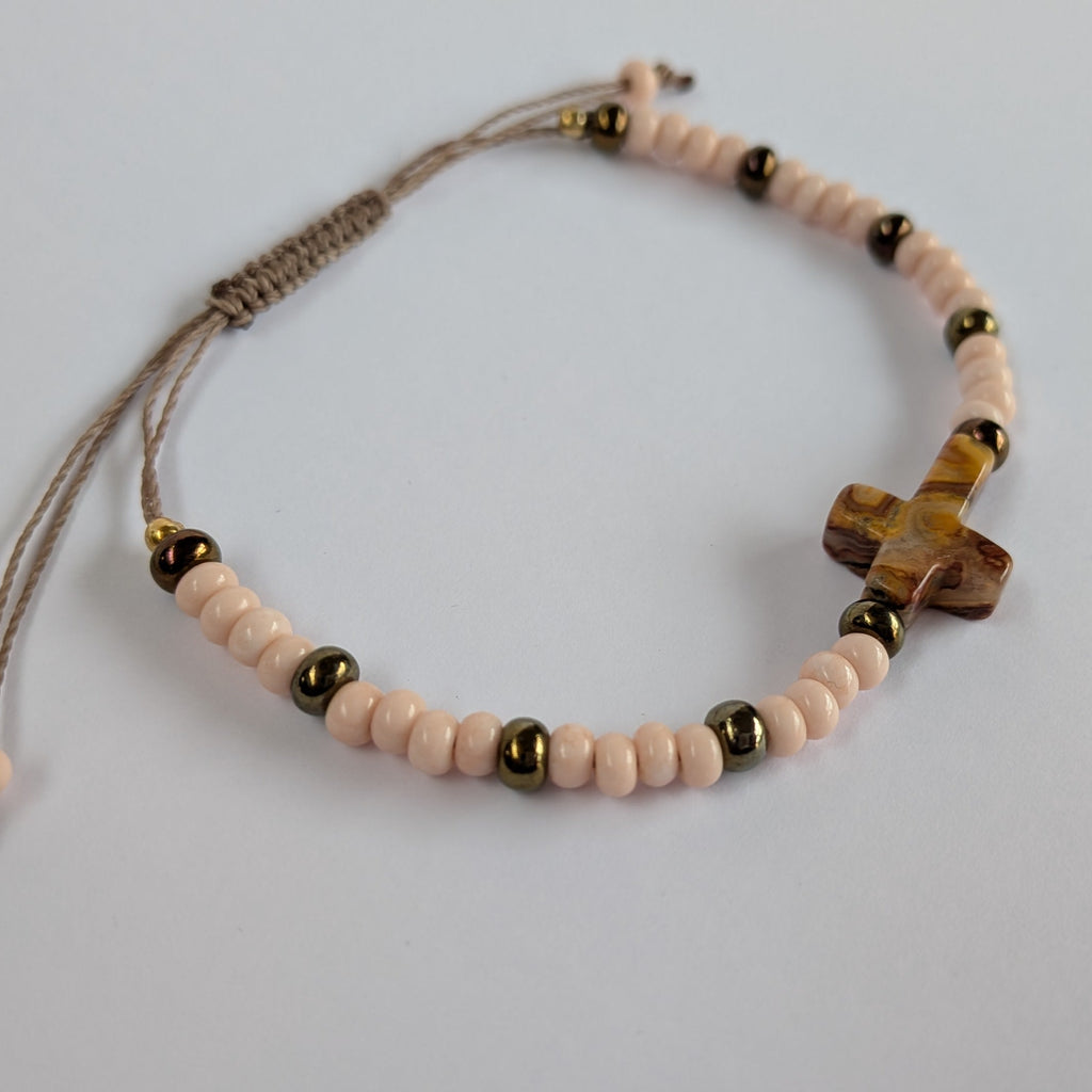 Madon Rose et marron