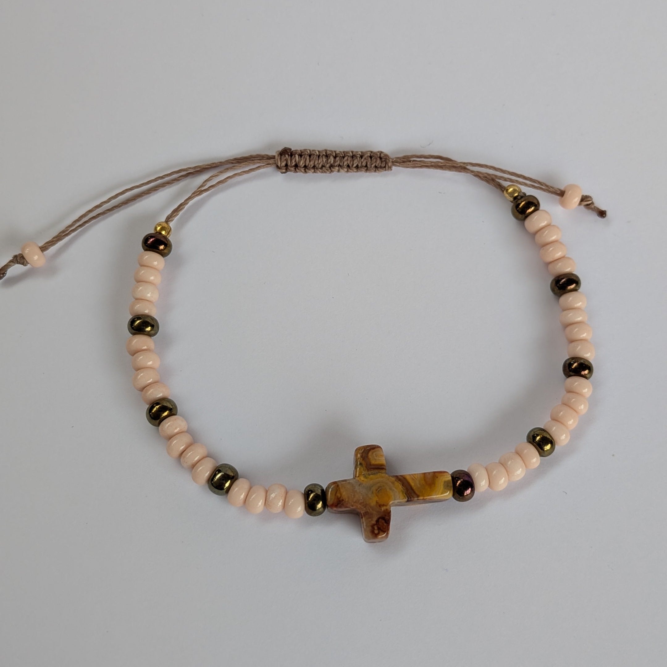 Madon Rose et marron