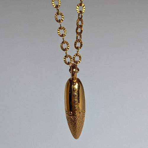 Collier Maille Forçat Striée Isa