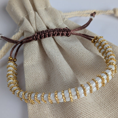 Valka Blanc et doré