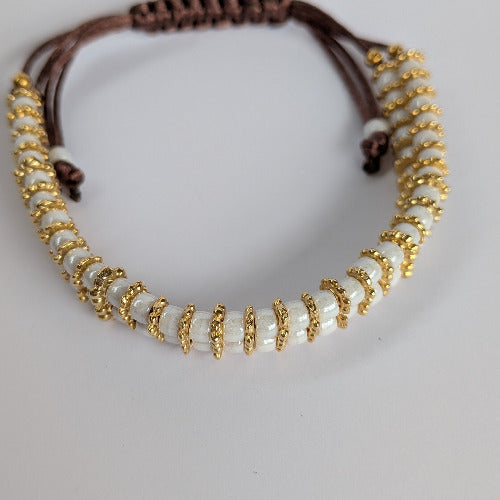 Valka Blanc et doré