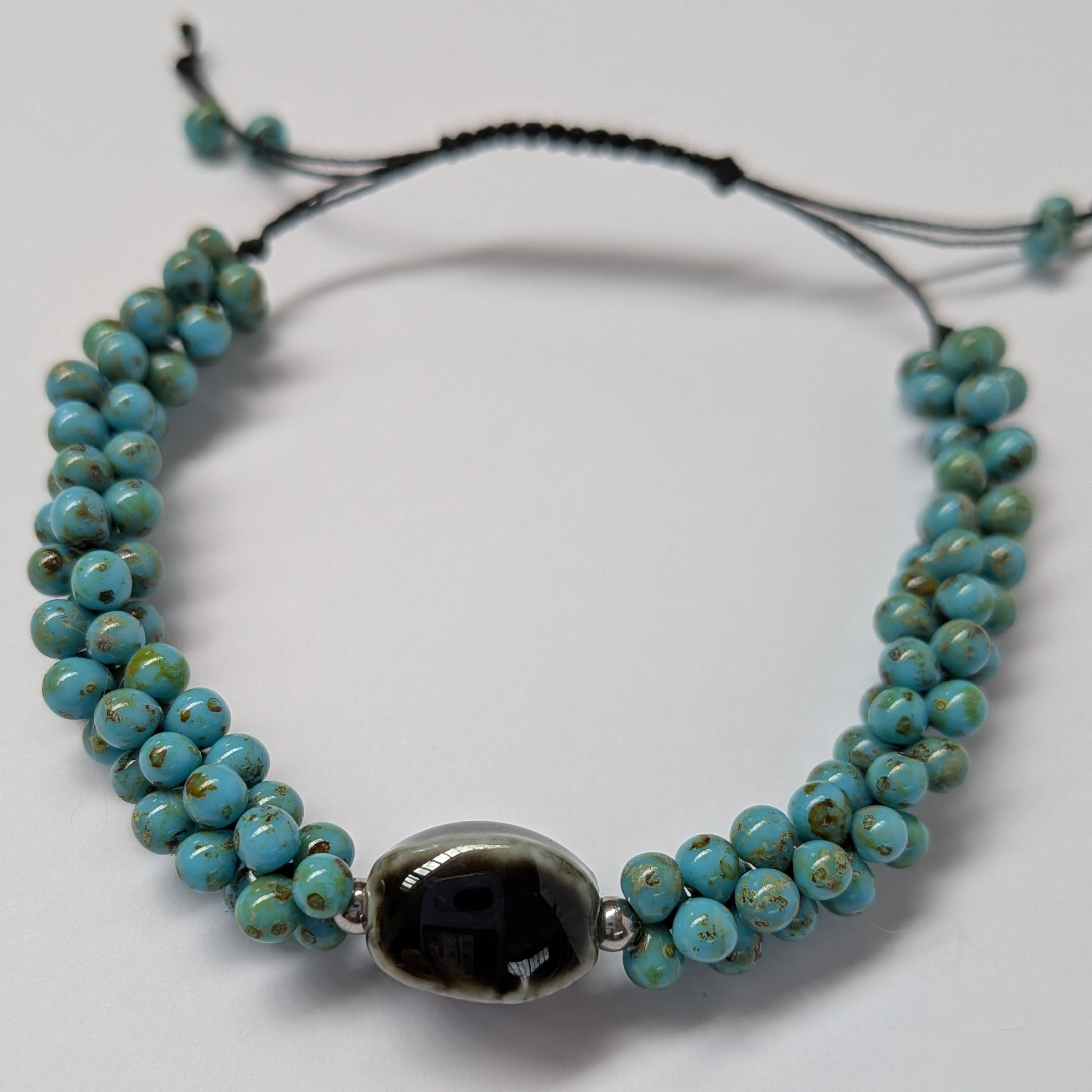Vorik Turquoise & Marron