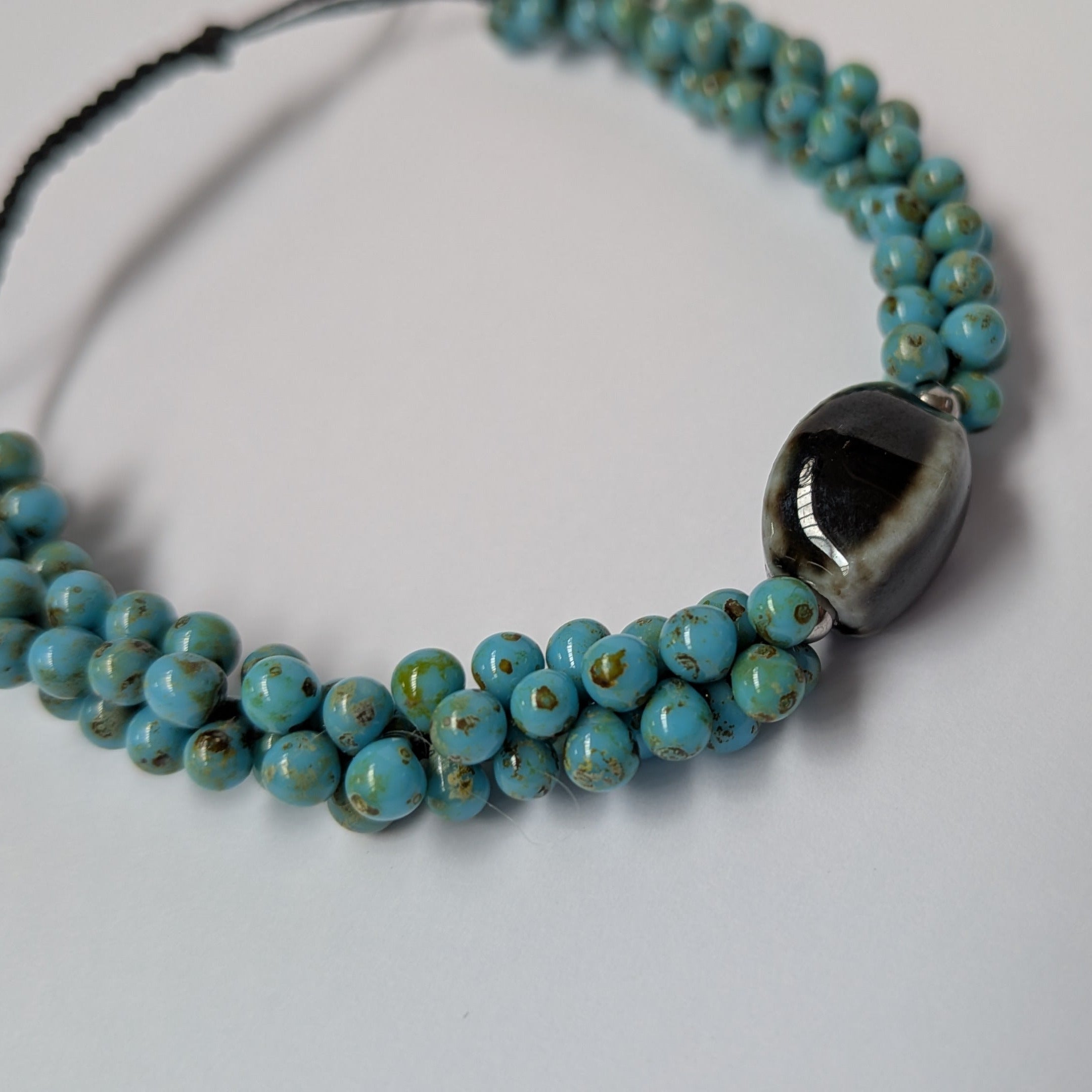 Vorik Turquoise & Marron