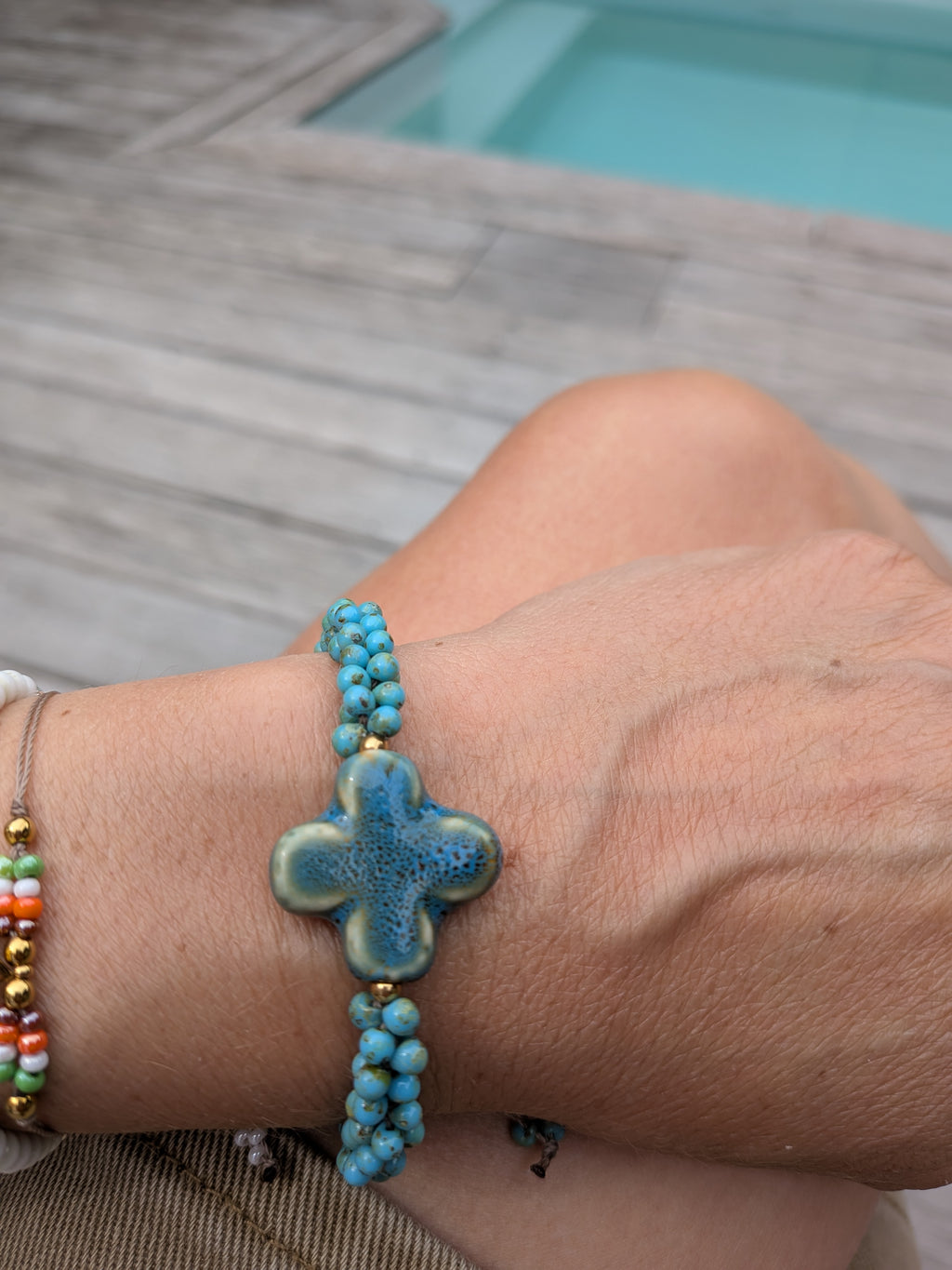 Skadi Cross Turquoise