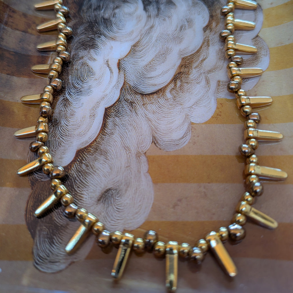 Collier Barrette Doré