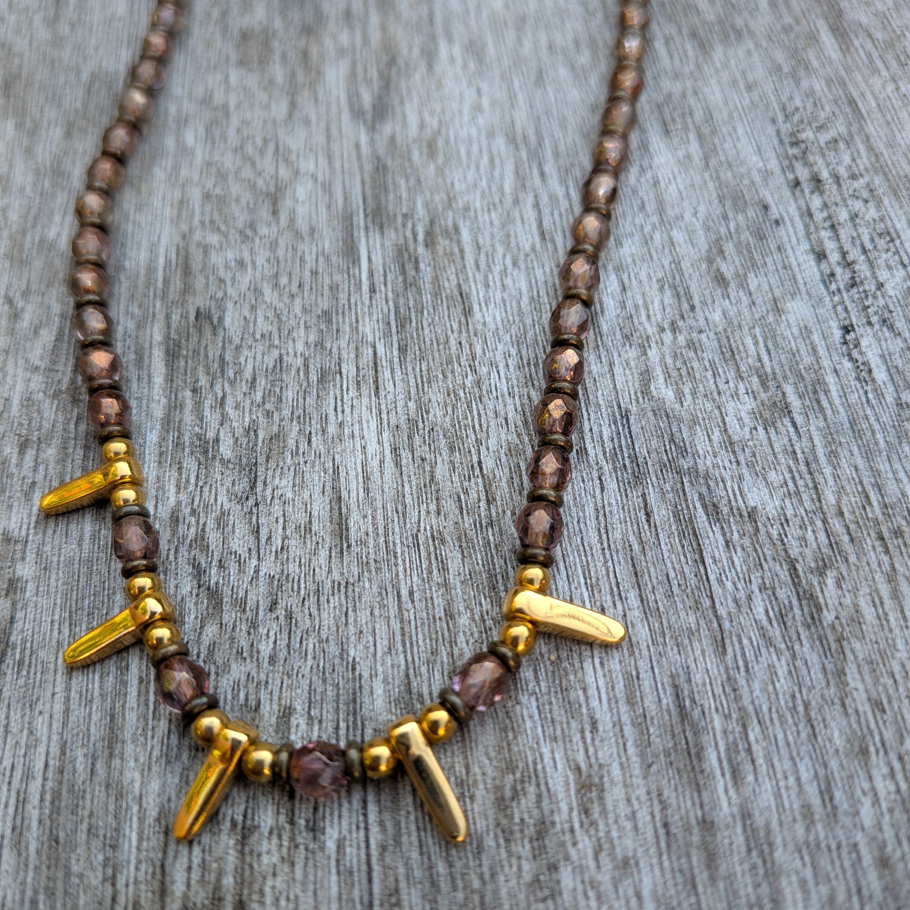 Collier Bohème Doré