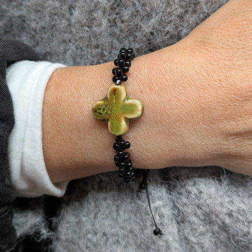 Skadi Cross Vert et Noir