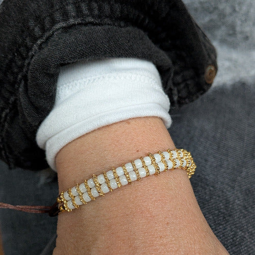 Valka Blanc et doré