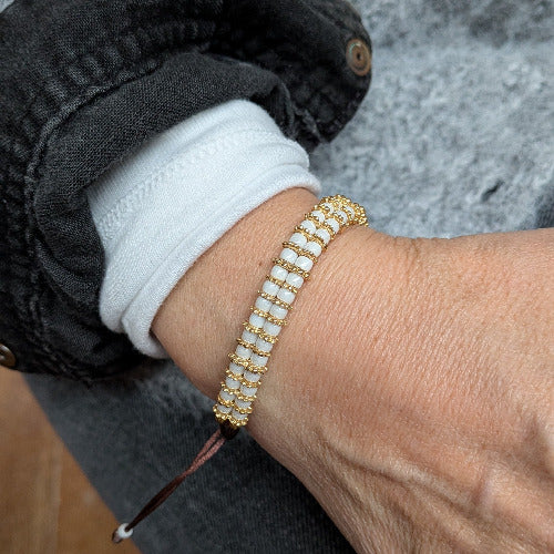 Valka Blanc et doré